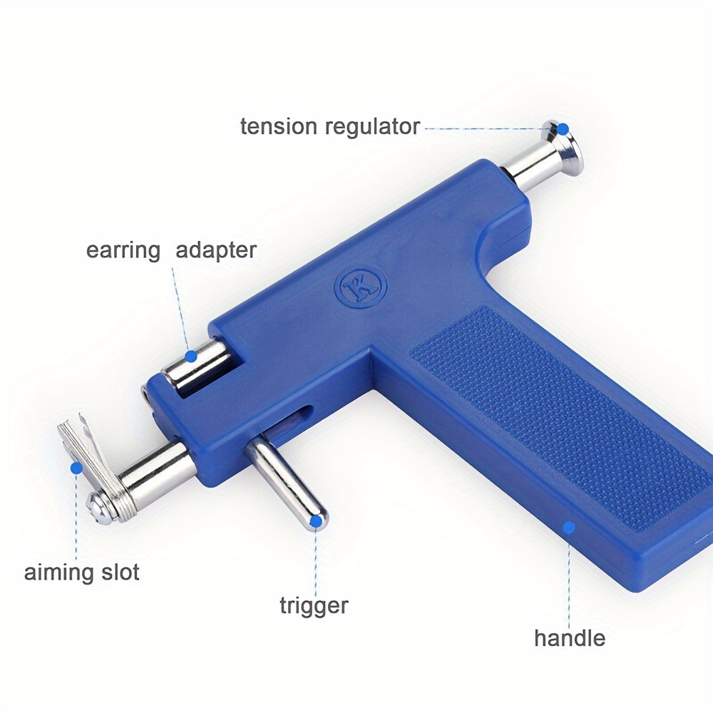 NT32279 Professional Ear Piercing Gun Tool Set, 98 Piece