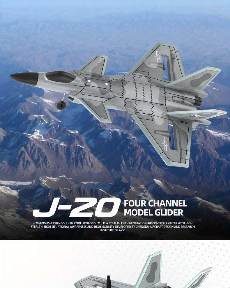 NT32280 Professional Four-channel Stunt Remote Control Aircraft
