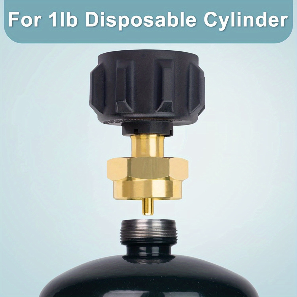 NT32282 Propane Refill Adapter, Solid Brass