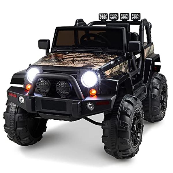 NT87151 Best Choice Kids 12V Ride On Truck, Battery Powered Toys Car - Camouflage