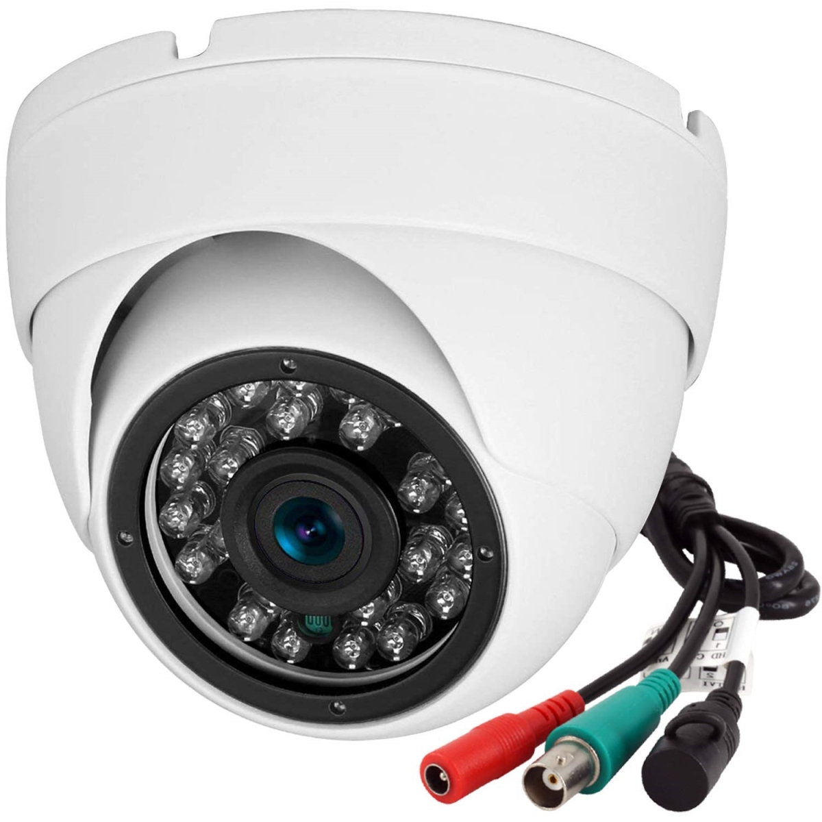 NT87644 Analog CCTV Camera HD 1080P 4-in-1 Security Dome Camera Outdoor - White