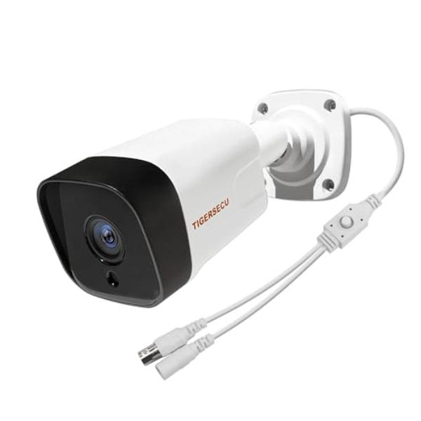 NT87901 TIGERSECU 5MP Metal Long Range Security Camera for DVR, Weatherproof, Hybrid 4-in-1 with OSD Switch