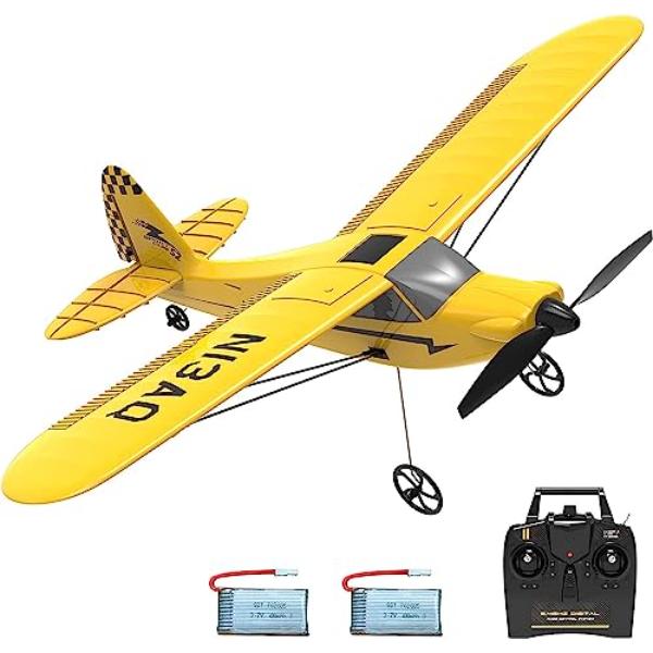 NT87954 400 mm VOLANTEXRC Remote Control Plane Trainer Sport Cub 3 Channel Remote Control Airplane, Yellow