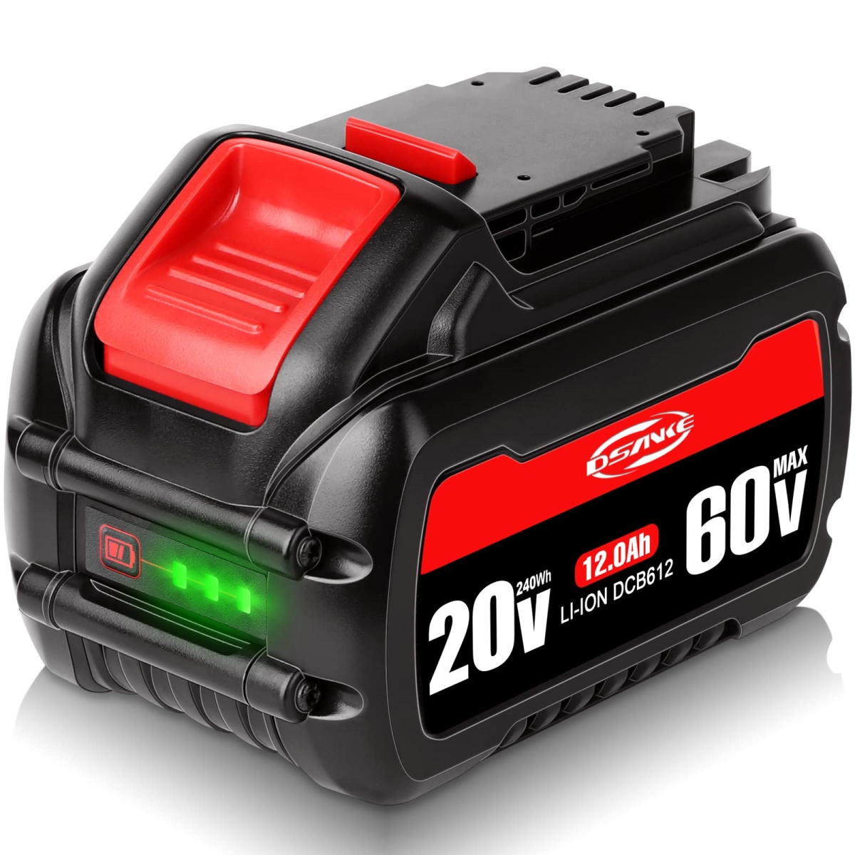 NT88097 DSANKE DCB612 12.0Ah Replacement Battery for DeWalt 60V Flexvolt