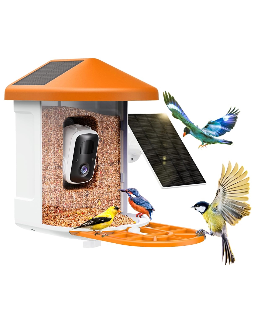 NT84225 Bird Feeder with Camera & AI Bird Species Identification
