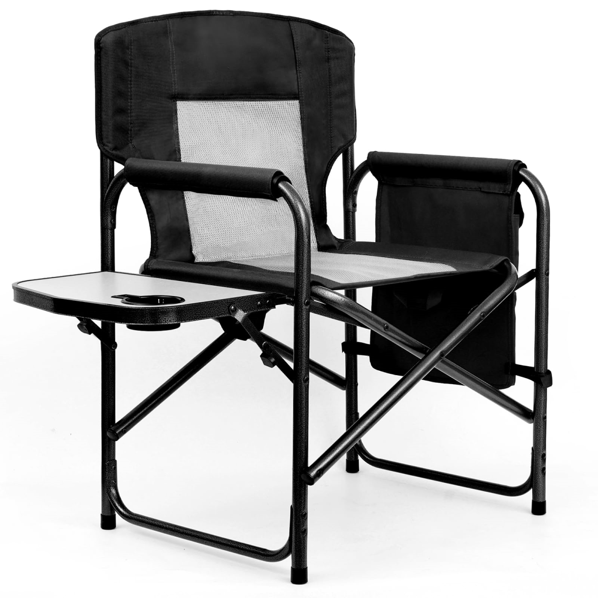 NT84379 Camping Chairs, Folding Directors Chairs for Outside, Heavy Duty, Support Up to 450 lbs