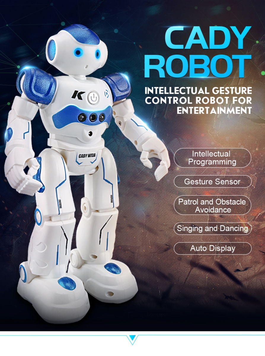 NT32312 Intelligent Interactive Gesture Body Can Dance & Sing Intelligent Programming R2 Simple Teaching Educational Robot