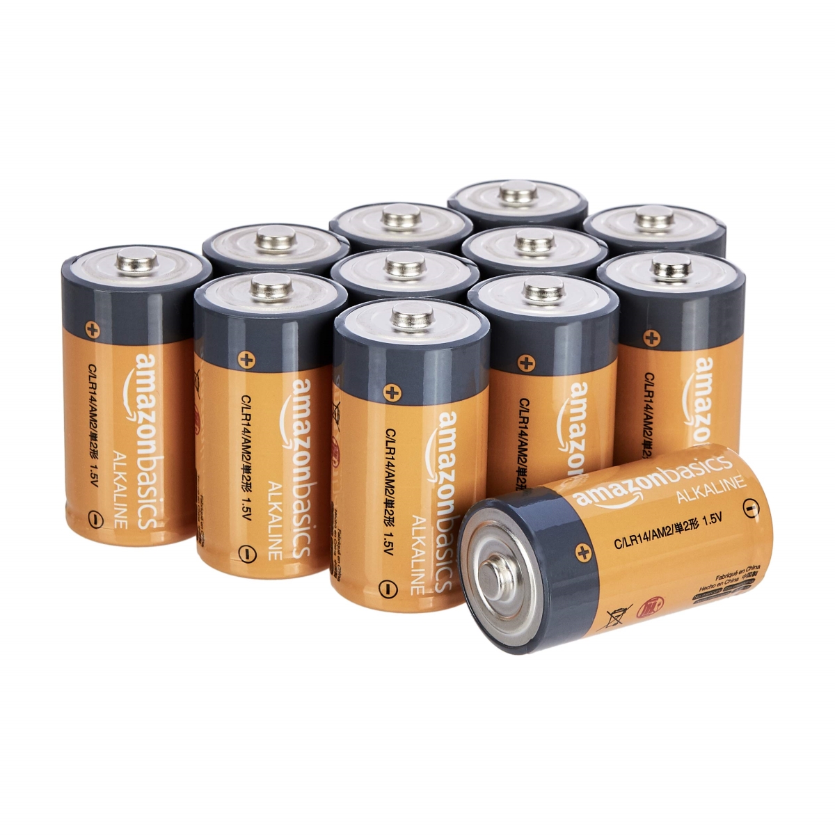 NT85140 Amazon Basics C Cell All-Purpose Alkaline Batteries - 192 Count