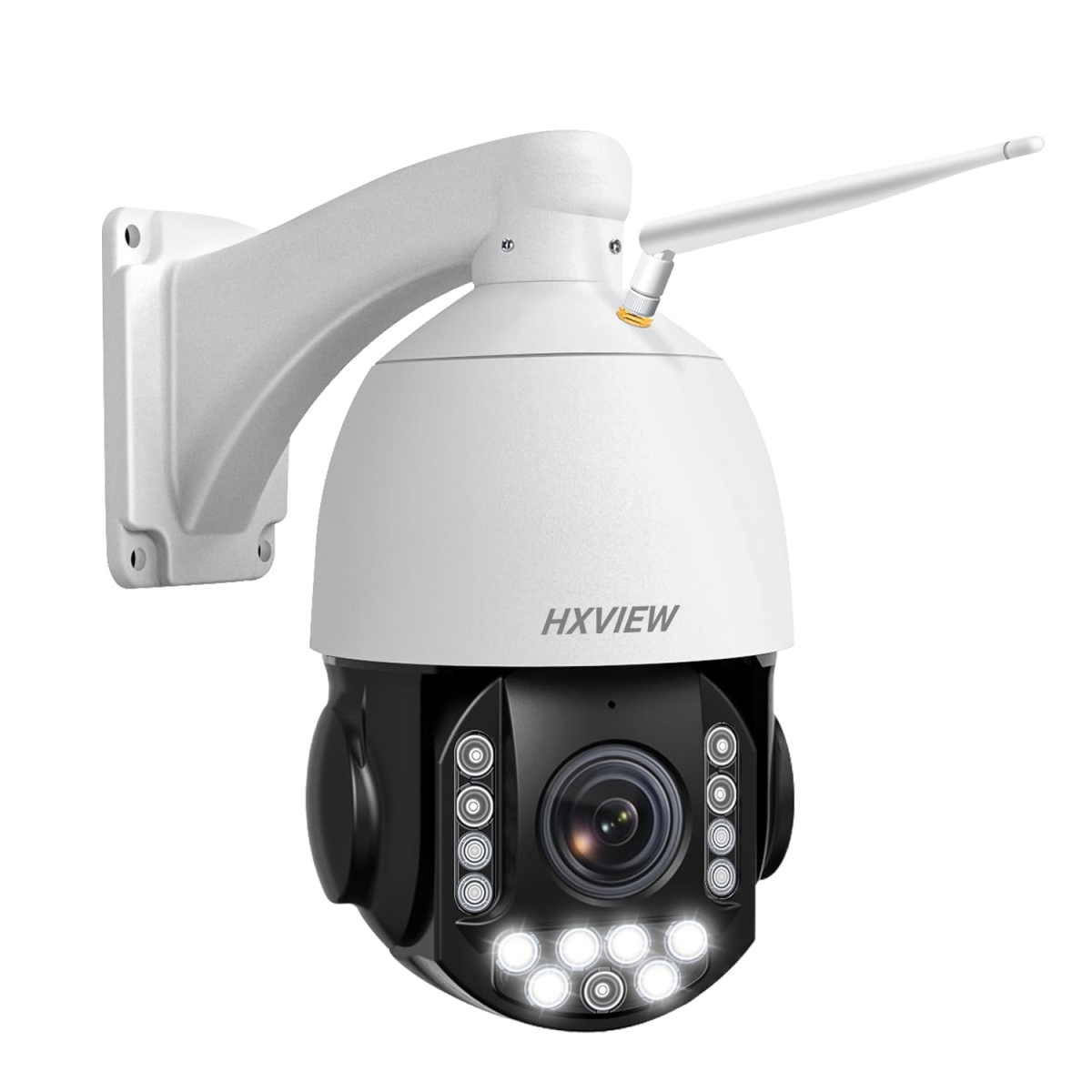 NT85286 4K PTZ Security Camera Outdoor with 30X Optical Zoom, 1000FT Night Vision, 8MP 360 Deg Wi-Fi Wireless RTSP IP Camera