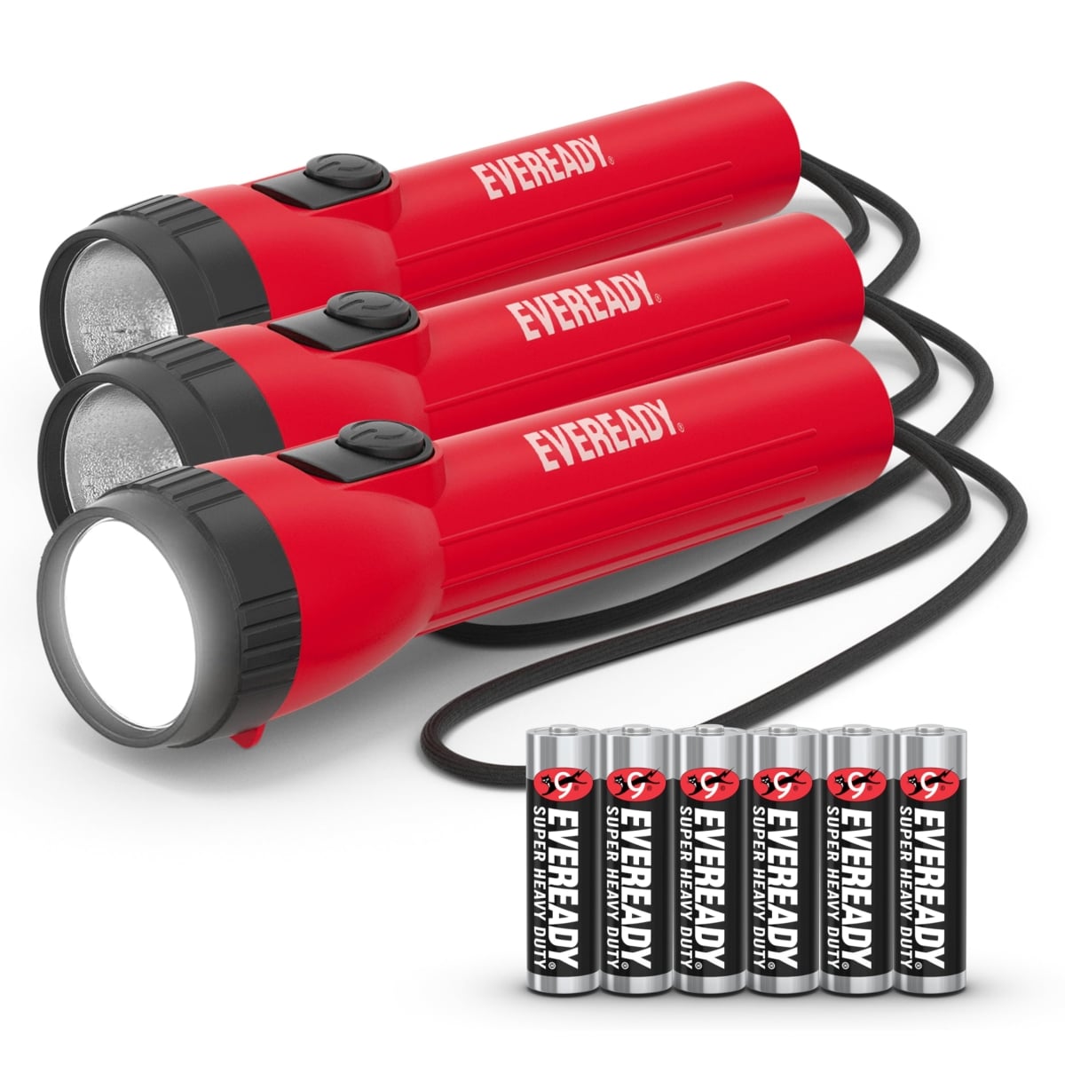 NT85795 EVEREADY LED Flashlights - Pack of 3