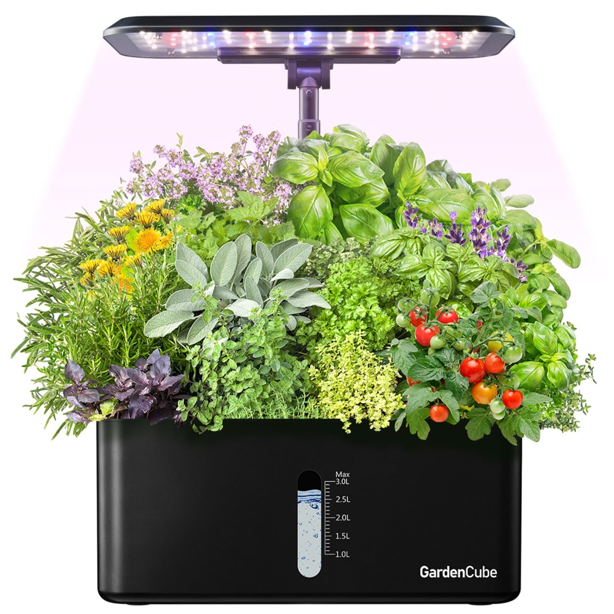 NT86368 Hydroponics Growing System Indoor Garden Kit with LED Grow Light & Smart Water Pump