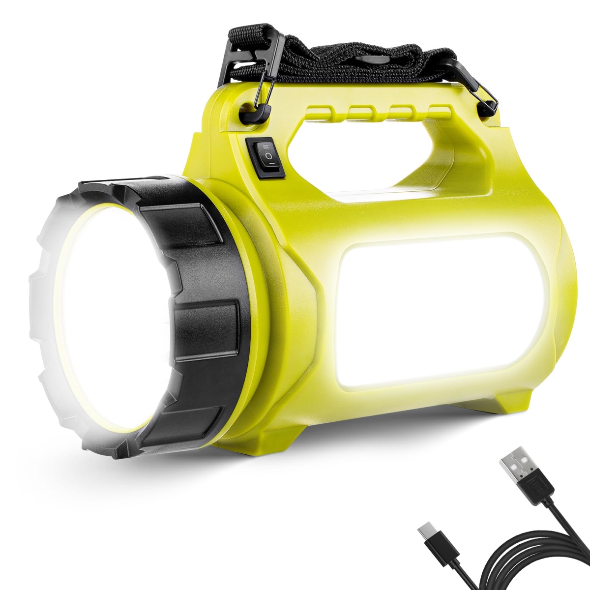 NT87500 LE Rechargeable LED Lantern, 1000lm, 5 Light Modes, Power Bank, IPX4 Waterproof, USB Cable Included