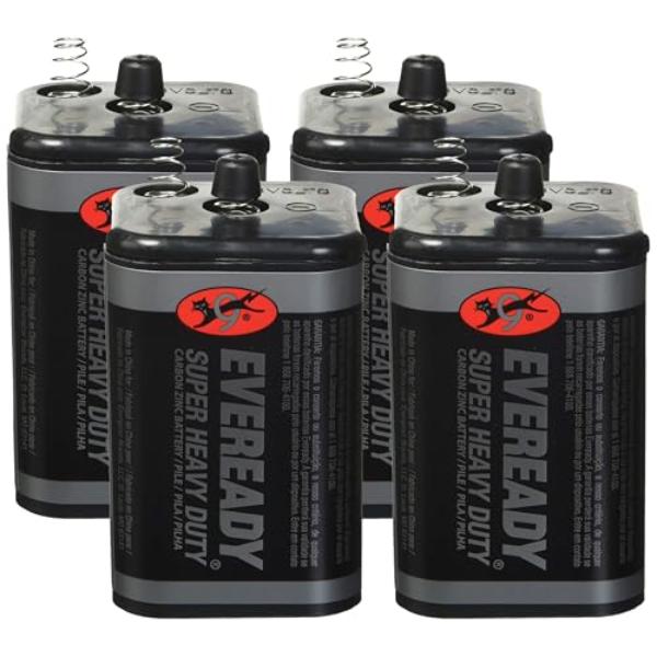 NT87573 Eveready 6V Super Heavy Duty Battery - Pack of 4