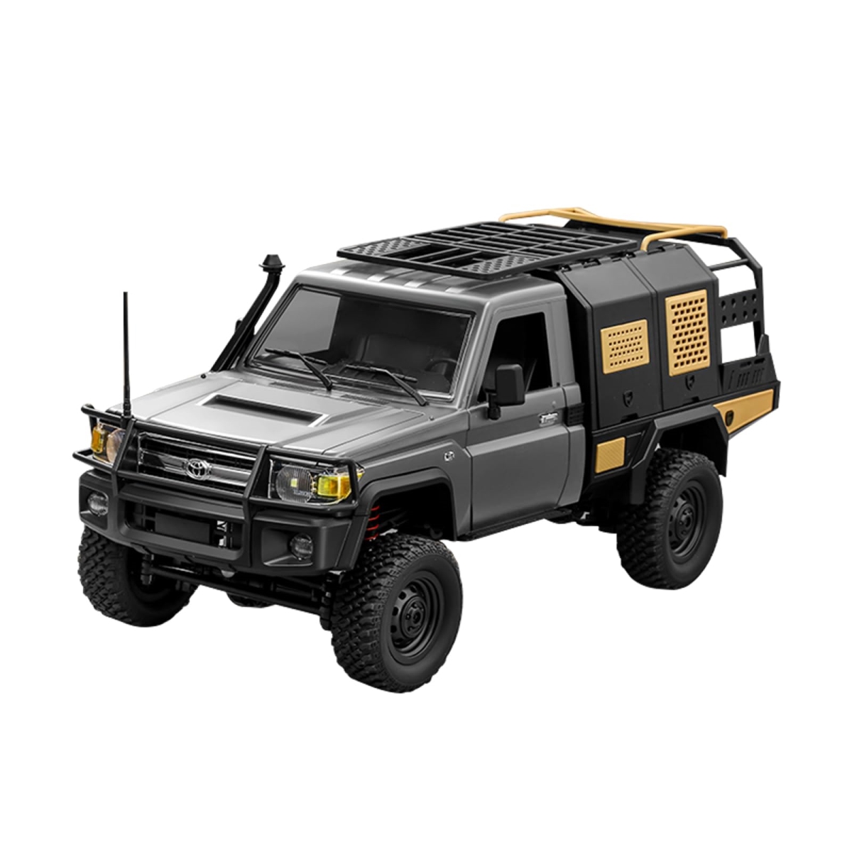 NT88111 1-12 Scale MN-82S LC79 RTR 4x4 Remote Control Crawler Truck with LED Lights - Silver