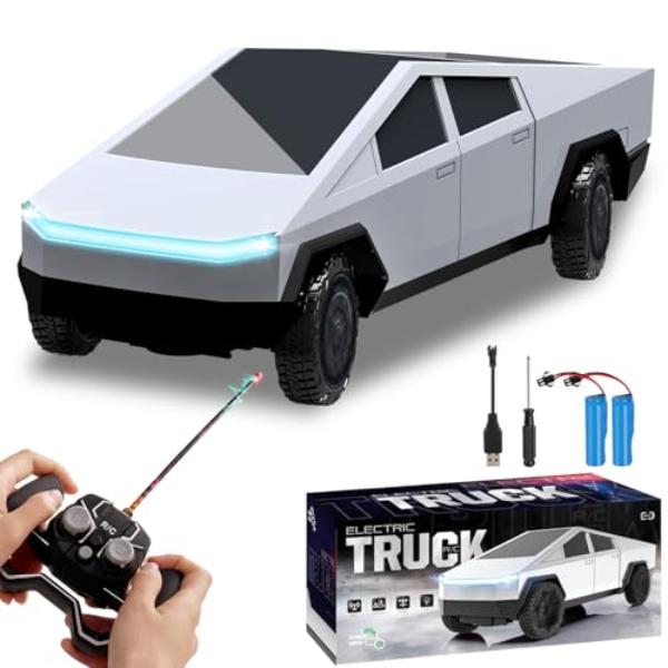 NT84055 Remote Control Car, All Terrain High Speed Remote Control Truck for Boys Aged 3-8, 1-24 Scale Diecast Metal Toys with Lights