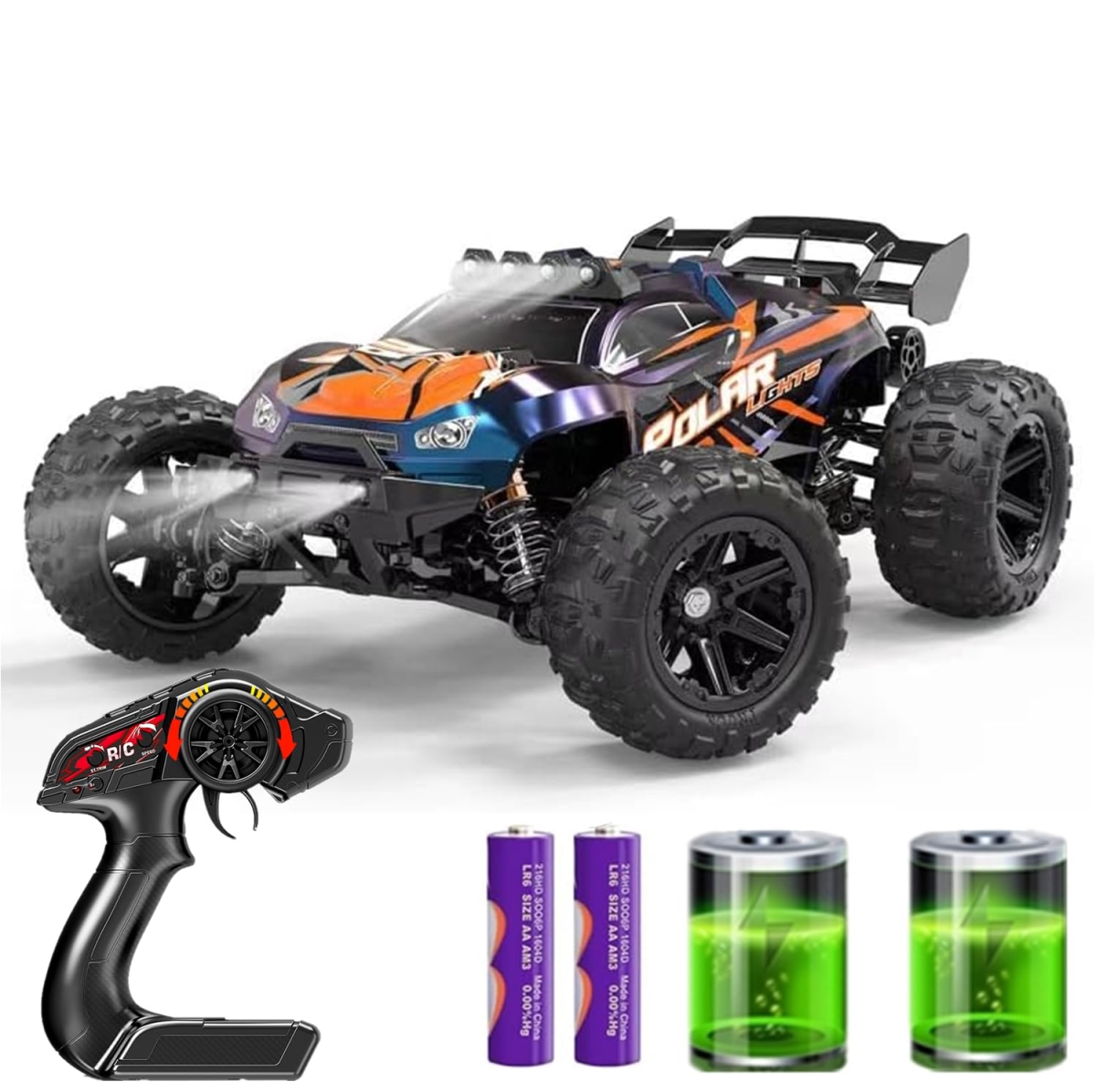 NT84158 1-14 Scale Remote Control Car, Camera Alloy Off Road Remote Control Truck 4WD High Speed Racing Electric Toys