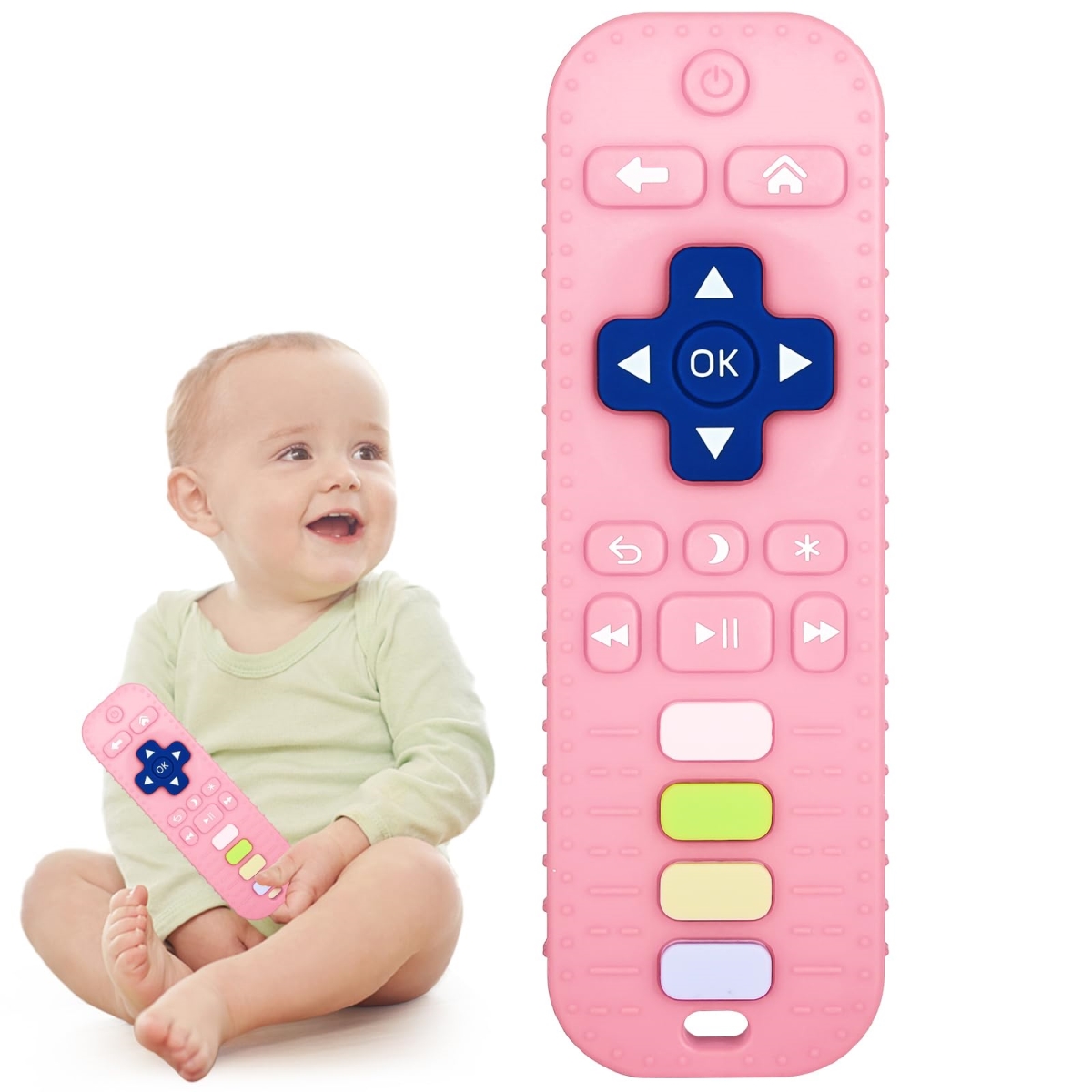 NT84543 Chuya Silicone Remote Teethers Baby Teething Toys