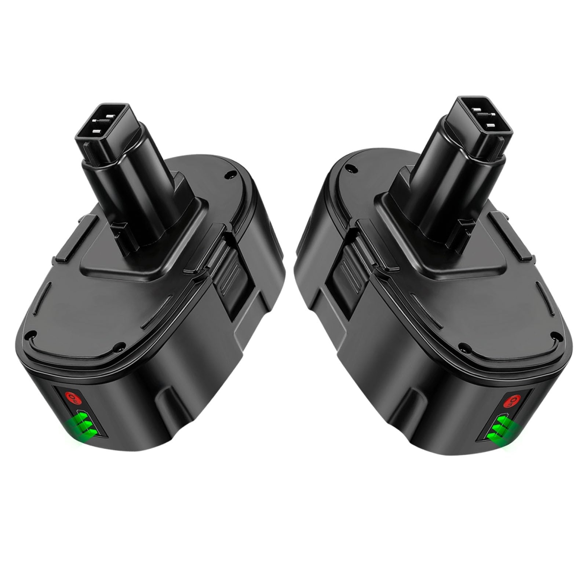 NT85619 Replacement 6.5Ah Lithium-Ion Battery for Dewalt 18V Cordless Power Tools - Pack of 2