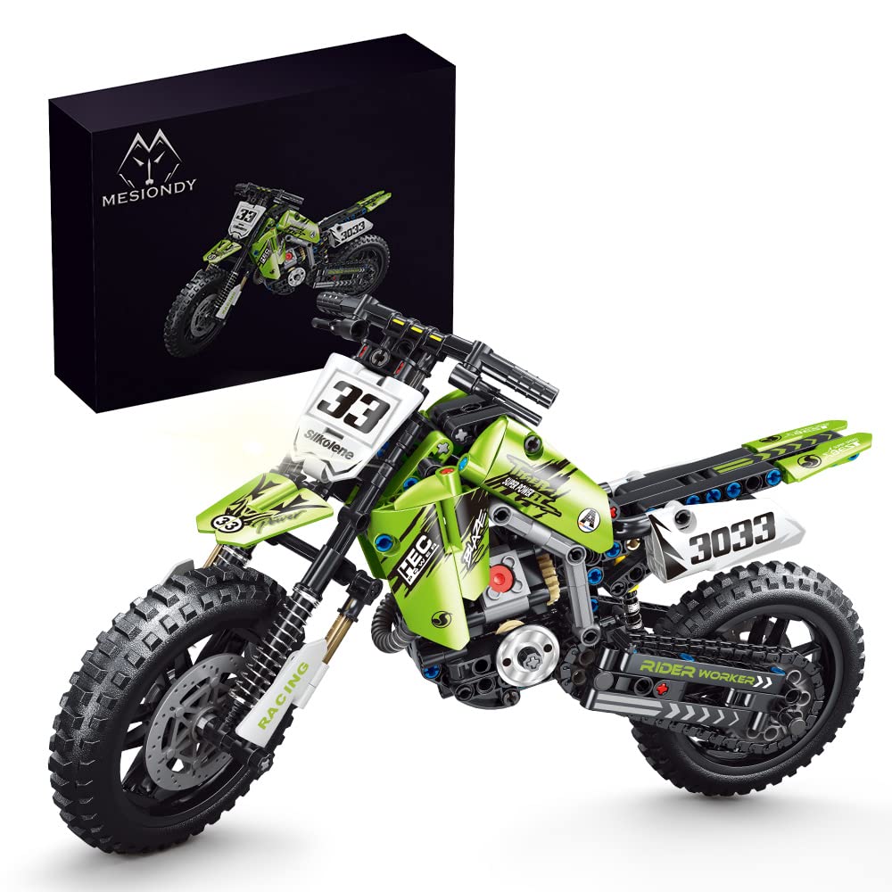 NT85660 Mesiondy Motorcycle Toys Building Blocks Kit - 476 Piece
