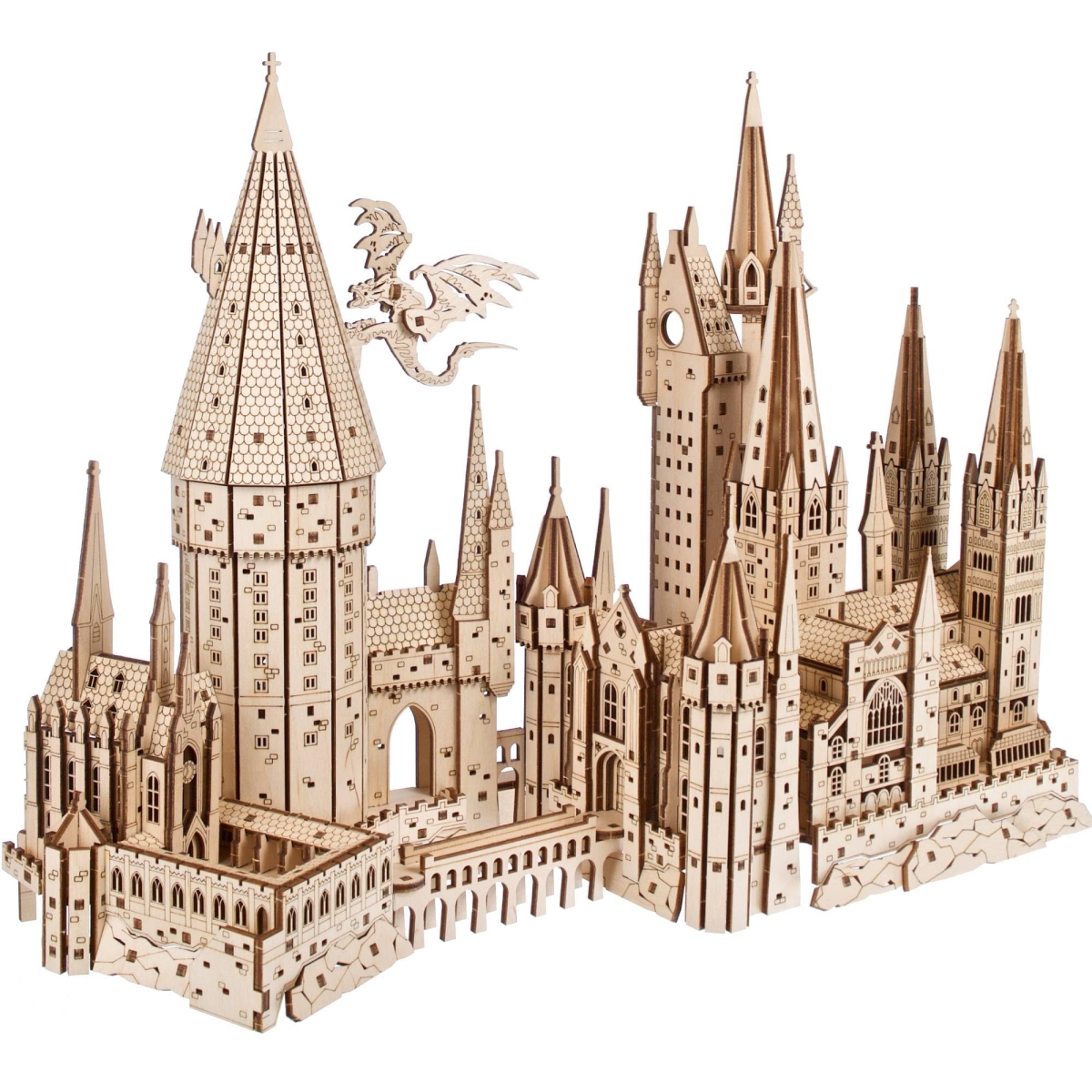 NT86117 UGEARS Harry Potter Hogwarts Castle Building Blocks for Adults - 3D Jigsaw Puzzle Model