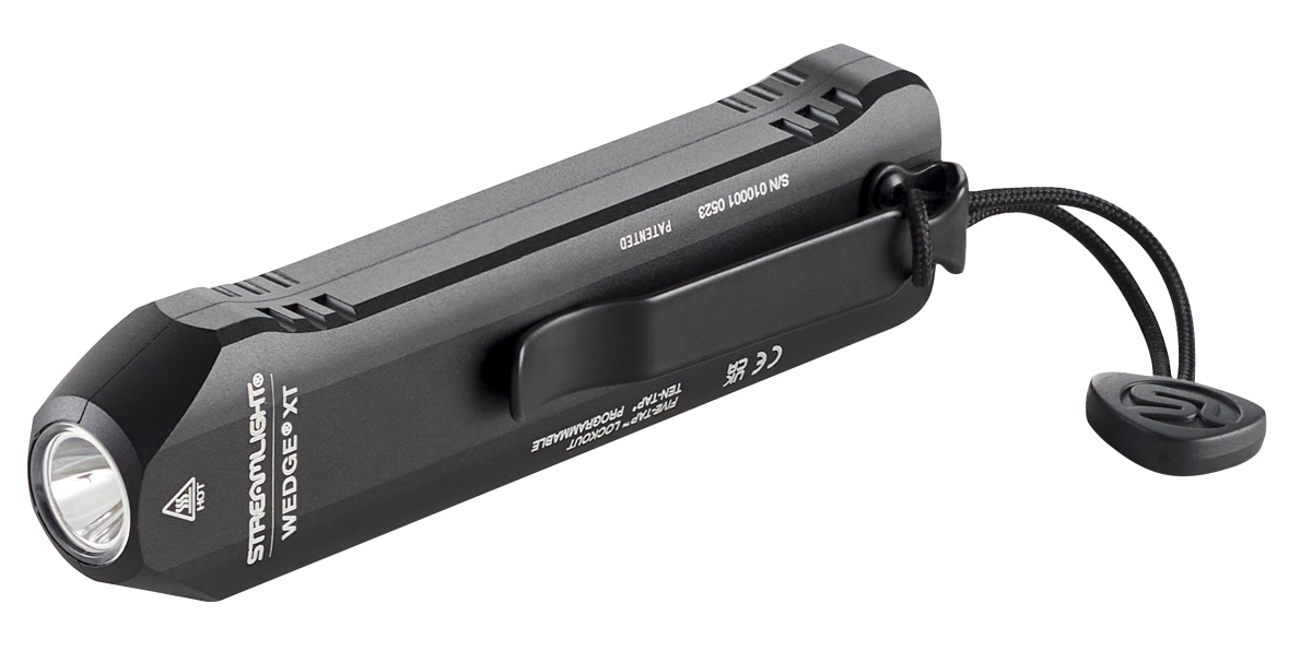 NT86183 Streamlight 88812 Wedge XT 500-Lumens Slim Everyday Carry Flashlights, Black