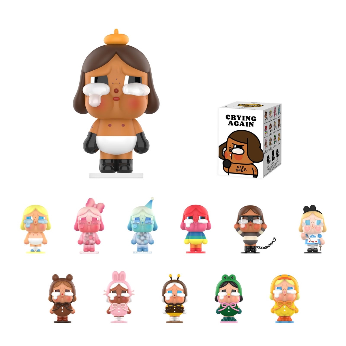 NT86953 POP MART Crybaby Crying Again Series Figure, Single Box