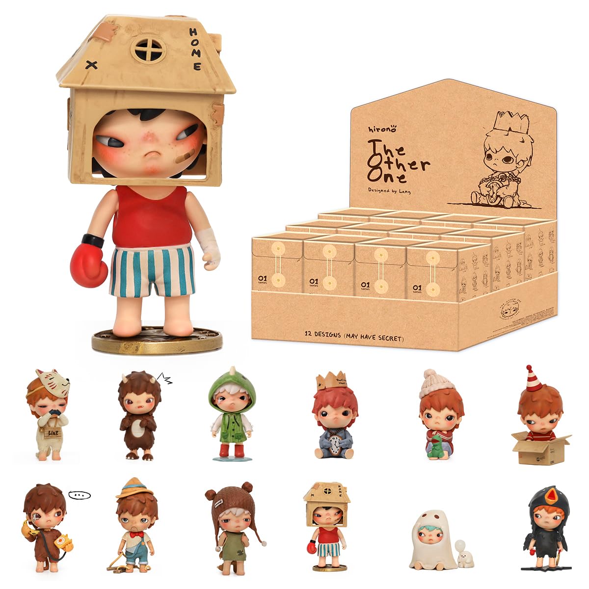 NT86964 POP MART Hirono The Other One Blind Box Figure, Random Design Box Toys, Collectible Toys Set, 12PC