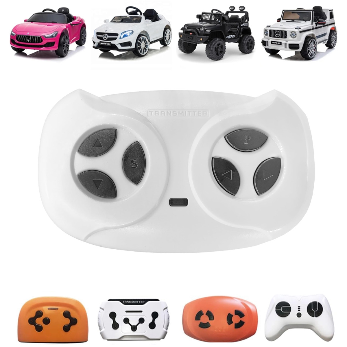 NT87385 JR1602FCC 2.4 Ghz Bluetooth Remote Control for Power Wheels