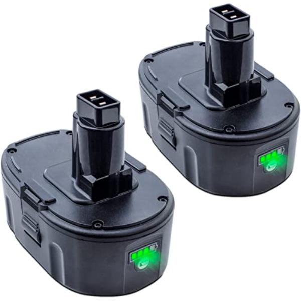 NT83835 DTK 7.0Ah Lithium-Ion Battery Replacement for Dewalt 18V XRP Ni-Cad - Pack of 2