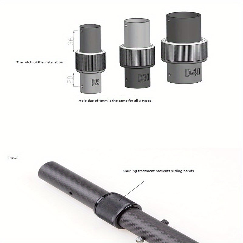 NT31044 20-25-30-35-40 mm Horizontal Folding Piece Plant Protection Drone Frame
