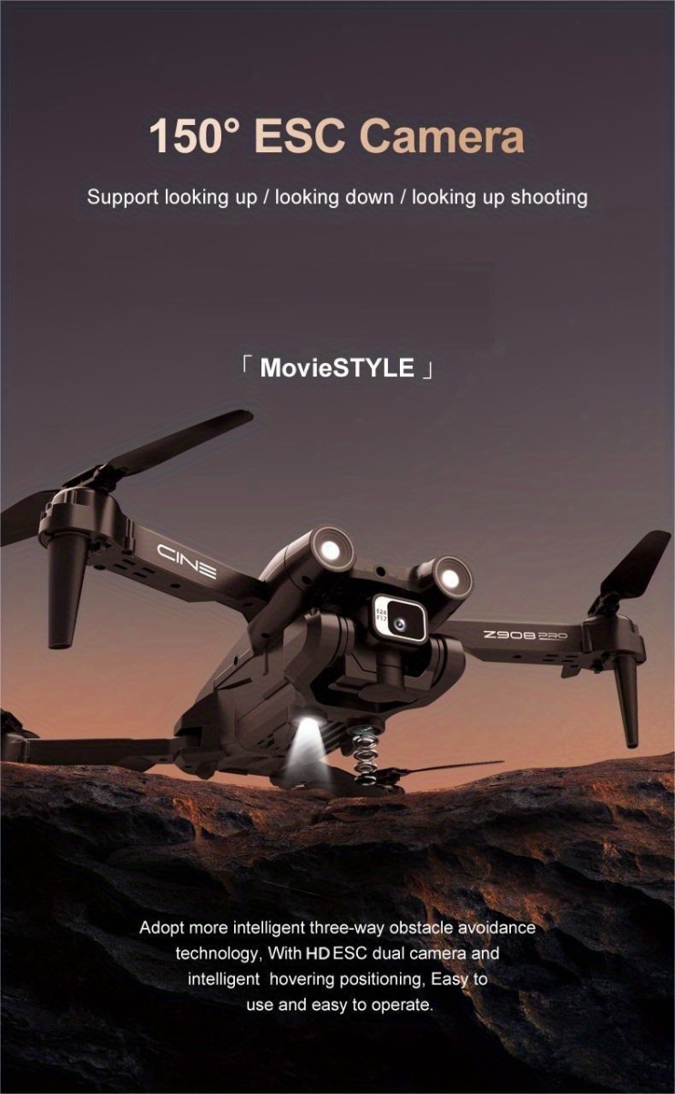 NT31047 2023 Drone Dual Camera Remote Control Aircraft Toy