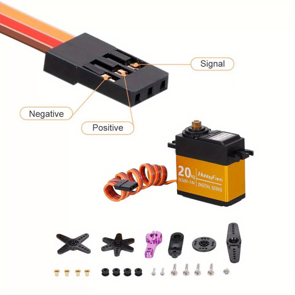 NT31054 20 kg Metal Remote Control Digital Rudder