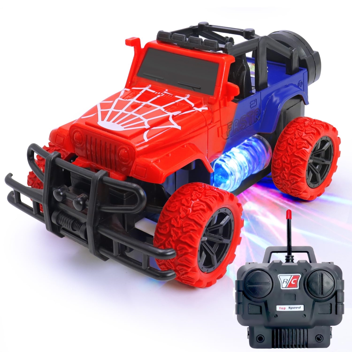 NT84932 Remote Control Car 1-20 Scale Remote Control Monster Truck with LED Headlights