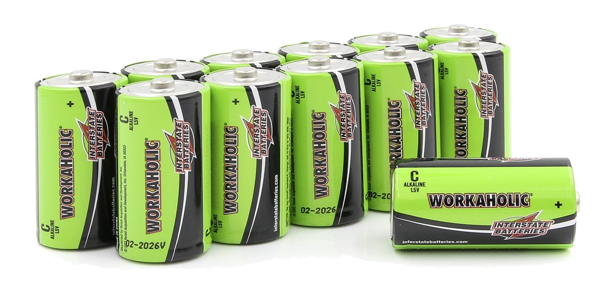 NT85113 1.5V High Performance Interstate C Cell Alkaline Battery - Pack of 12