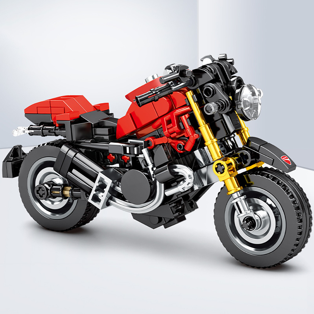 NT31061 233 Pellets Motorcycle Toy Building Blocks Kit