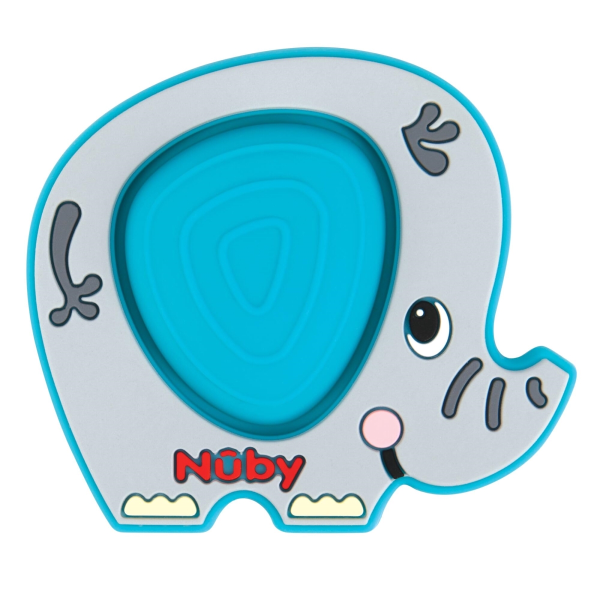 NT85591 Nuby Teethe N Pop Sensory Play Teether - Elephant