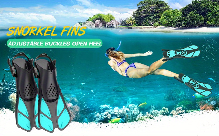 NT31075 Adjustable Snorkeling Diving Anklet, 2 Piece