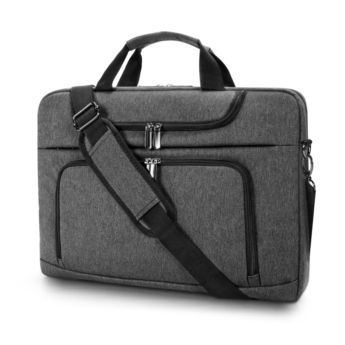 NT86623 13.4 in. BERTASCHE Laptop Bag, Gray