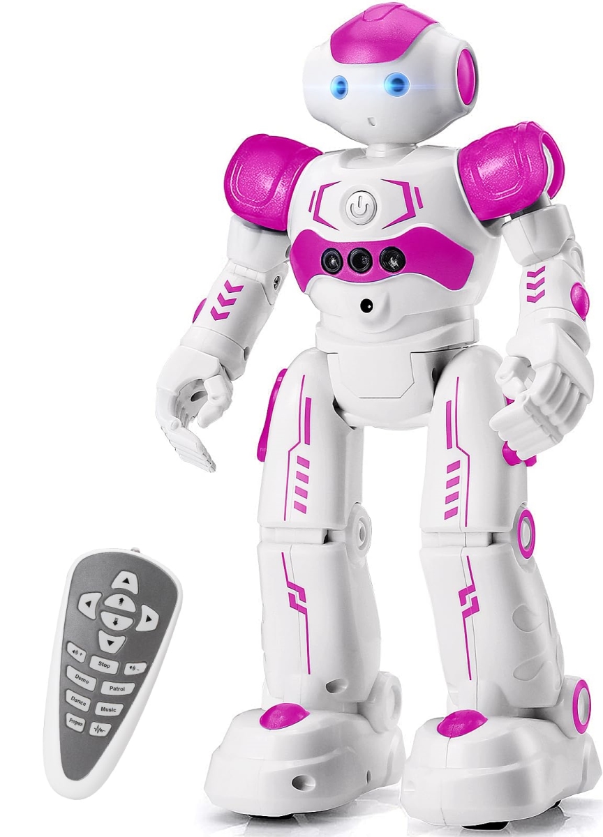 NT87189 Kings Dragon Remote Control Robot Toys for Kids, Gesture & Sensing Programmable Remote Control Smart Robot