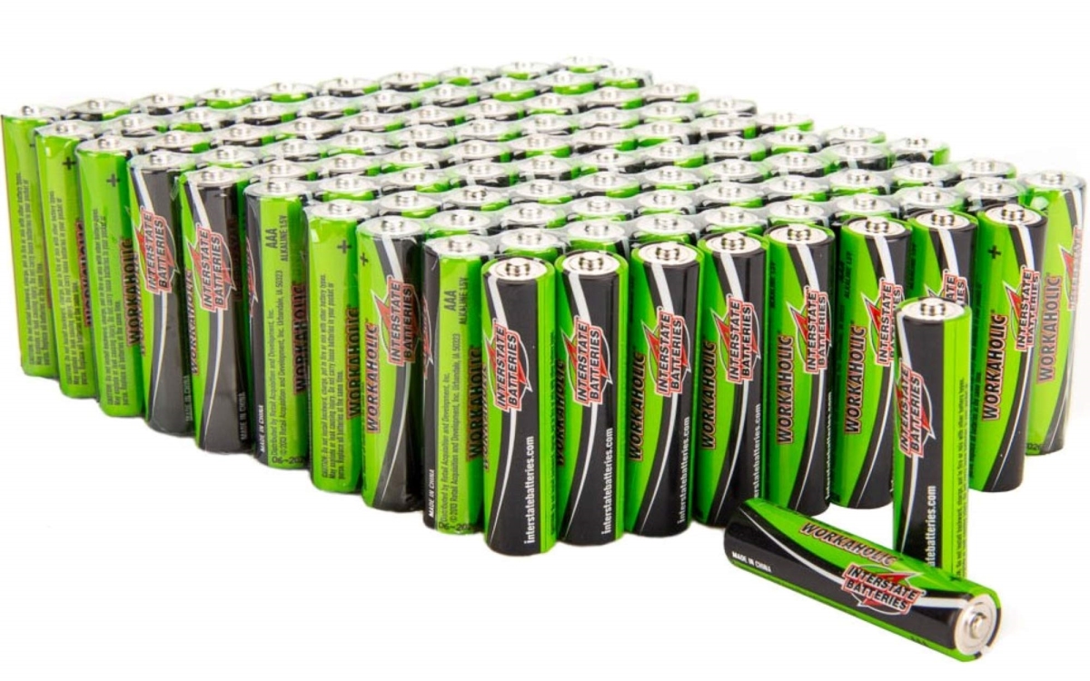 NT87274 1.5V High Performance Interstate Batteries AAA Alkaline Battery - Pack of 100
