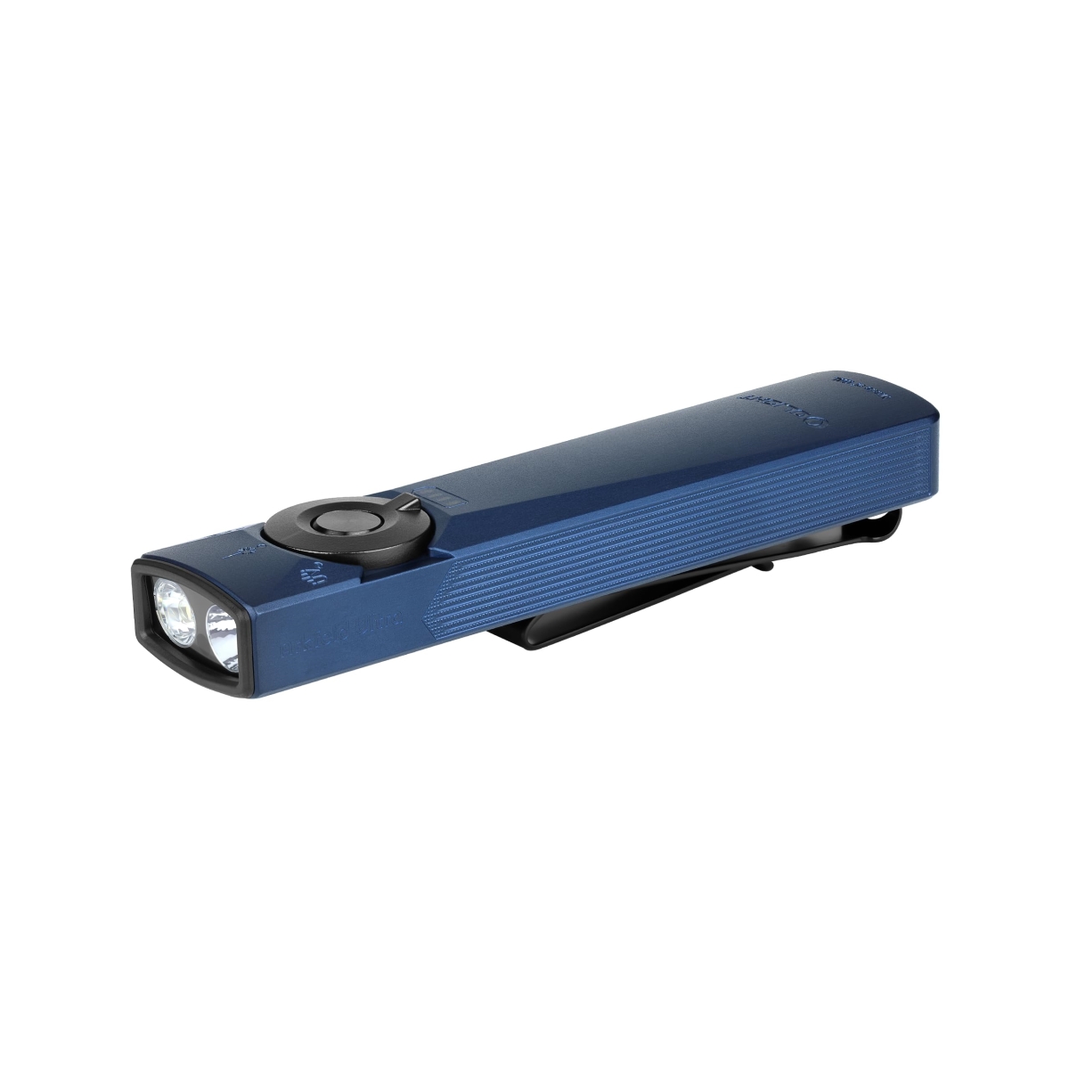 NT87601 OLIGHT Arkfeld Ultra 1400 Lumens EDC Flat Flashlights, Rechargeable Compact Pocket Flashlights - Navy Blue CW