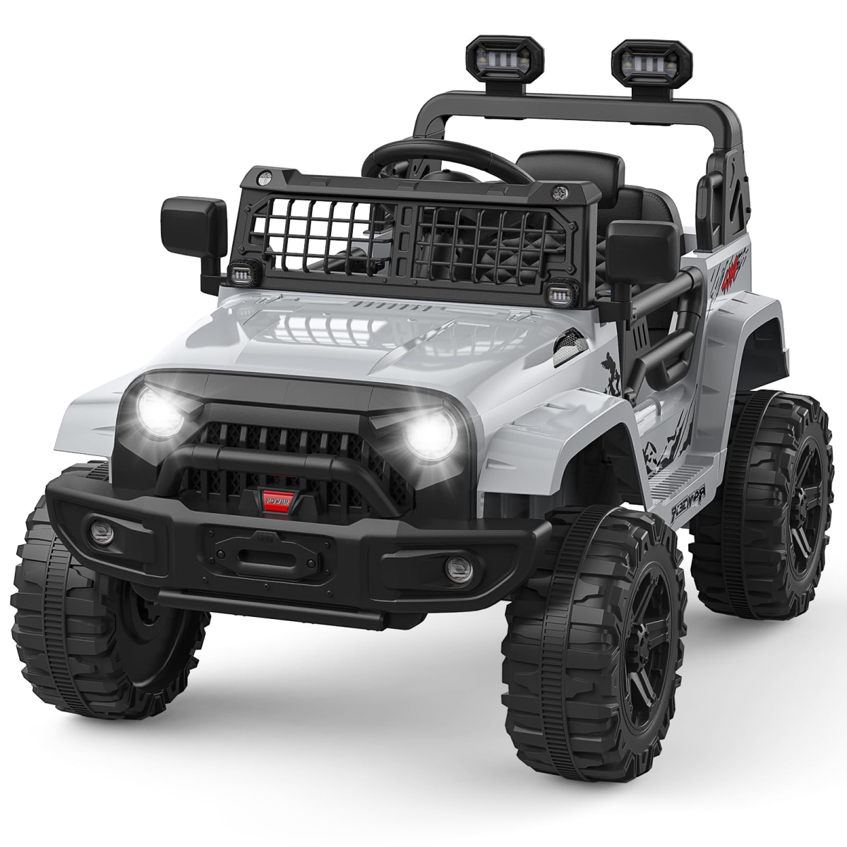 NT83934 Hetoy 12V Kids Electric Ride-On Truck with Remote Control & Bluetooth