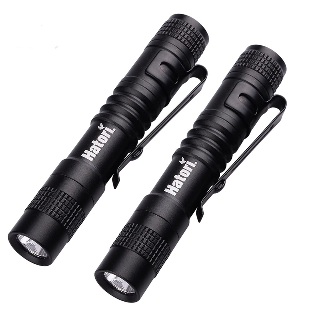NT84981 LED Mini Flashlight, Bright Small Handheld Pocket Flashlights Tactical High Lumens Pen Light - Pack of 2