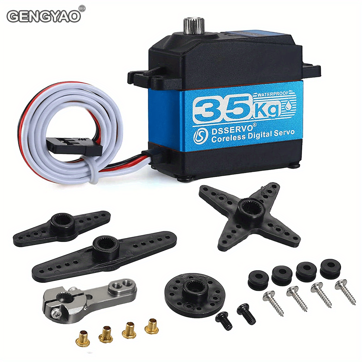 NT31117 35 kg High Torque Coreless Motor Servo for Robotic DIY & RC Car