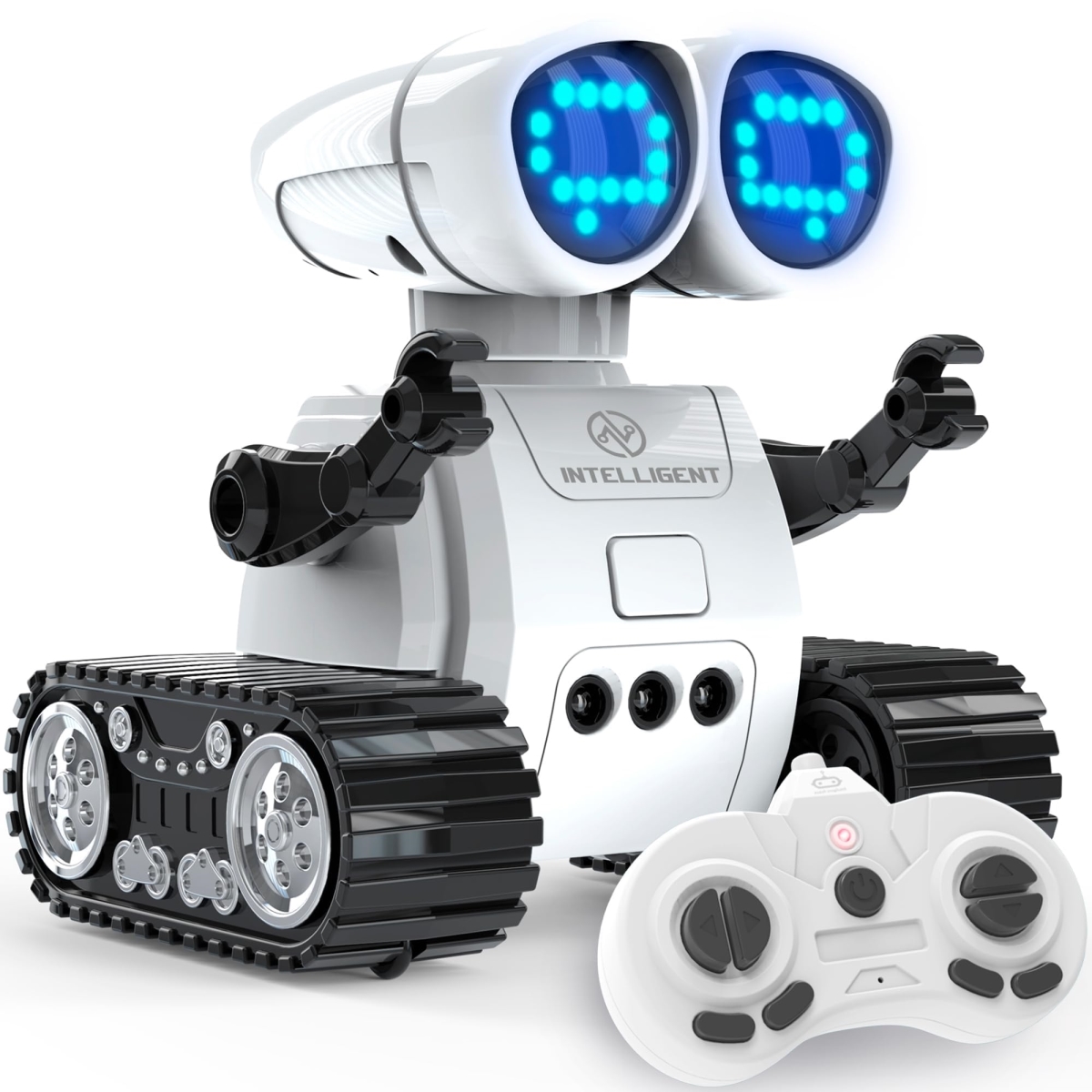 NT85455 Remote Control Robot Toys for Kids - Rechargeable Remote Control Toys with Gesture Sensing, Dance, Music, LED Eye