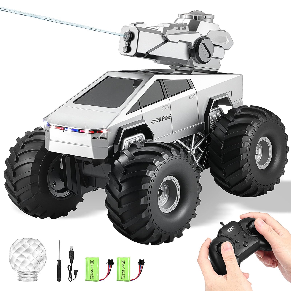 NT85506 1-16 Scale Amphibious Remote Control Remote Control Truck with Water Squirt