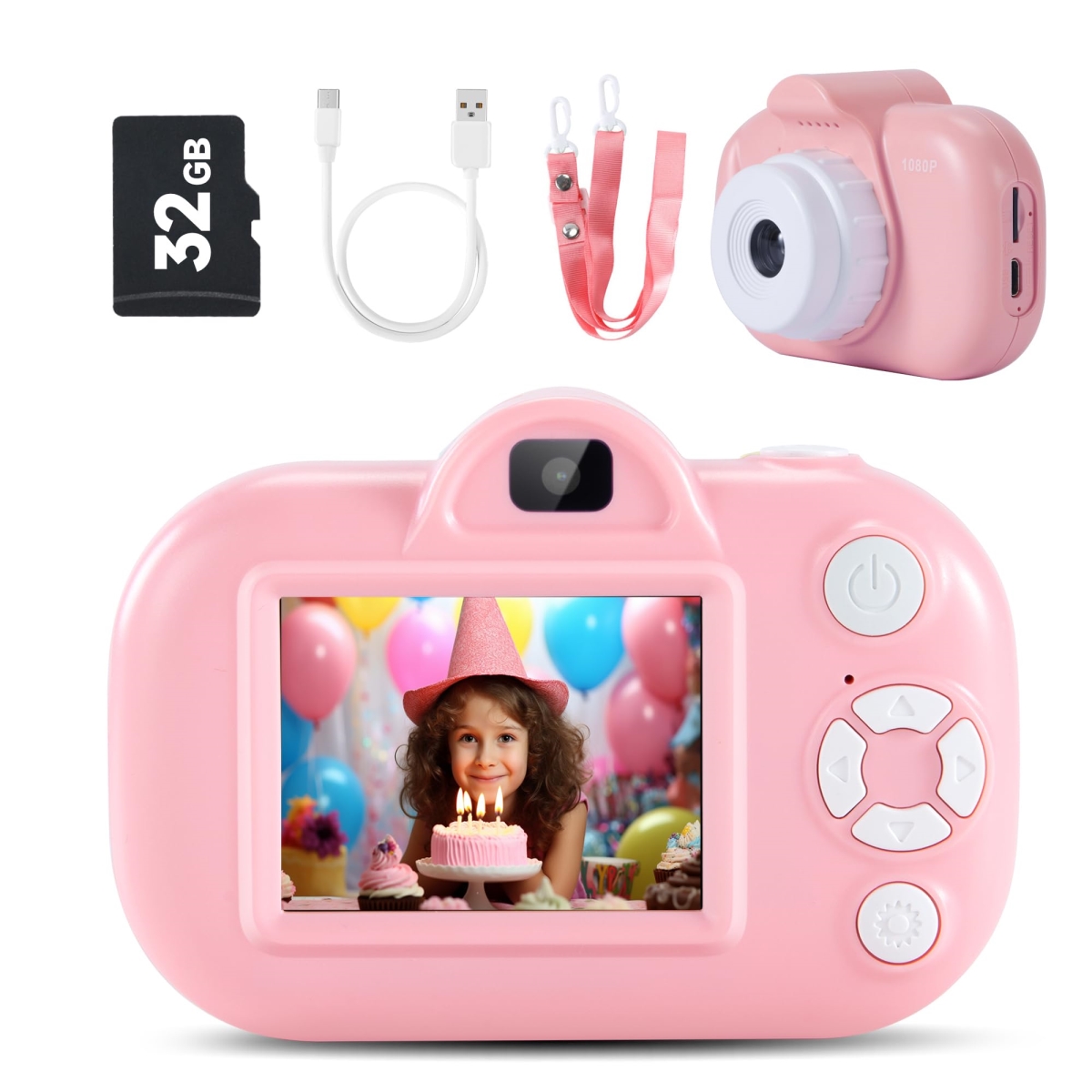 NT85930 Kids Digital Camera for Toddlers & Children Age 3-6