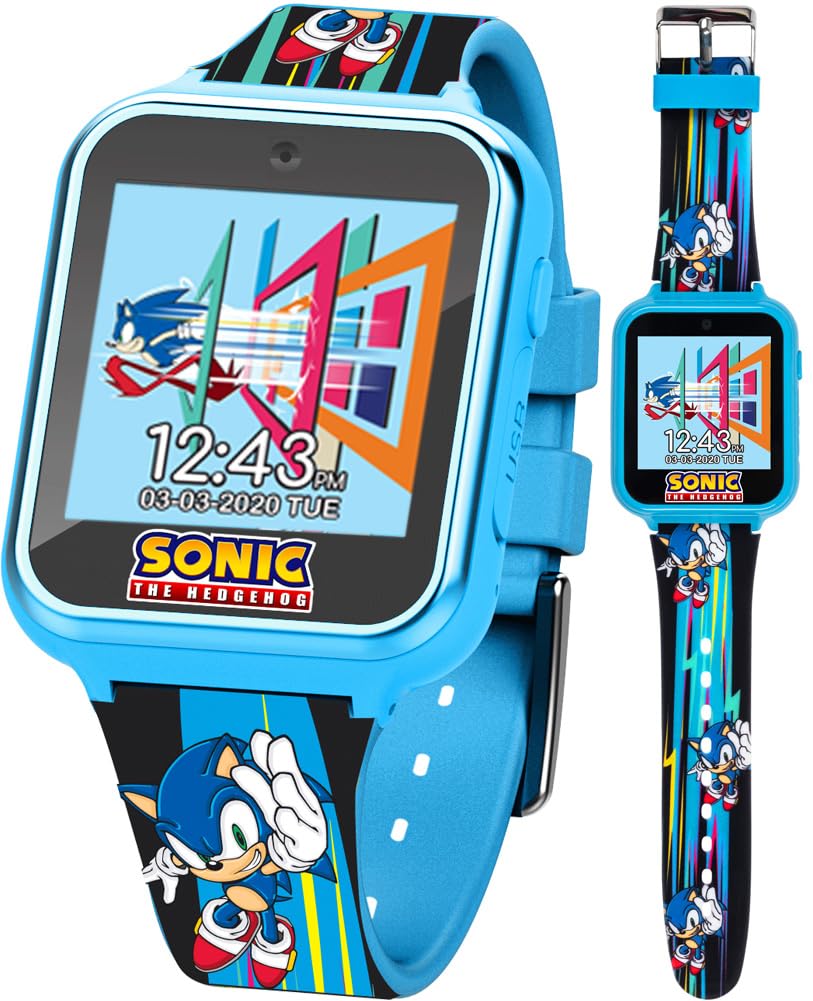 NT86173 Hedgehog Kids Smart Watch with Interactive Touchscreen & Printed Silicone Strap
