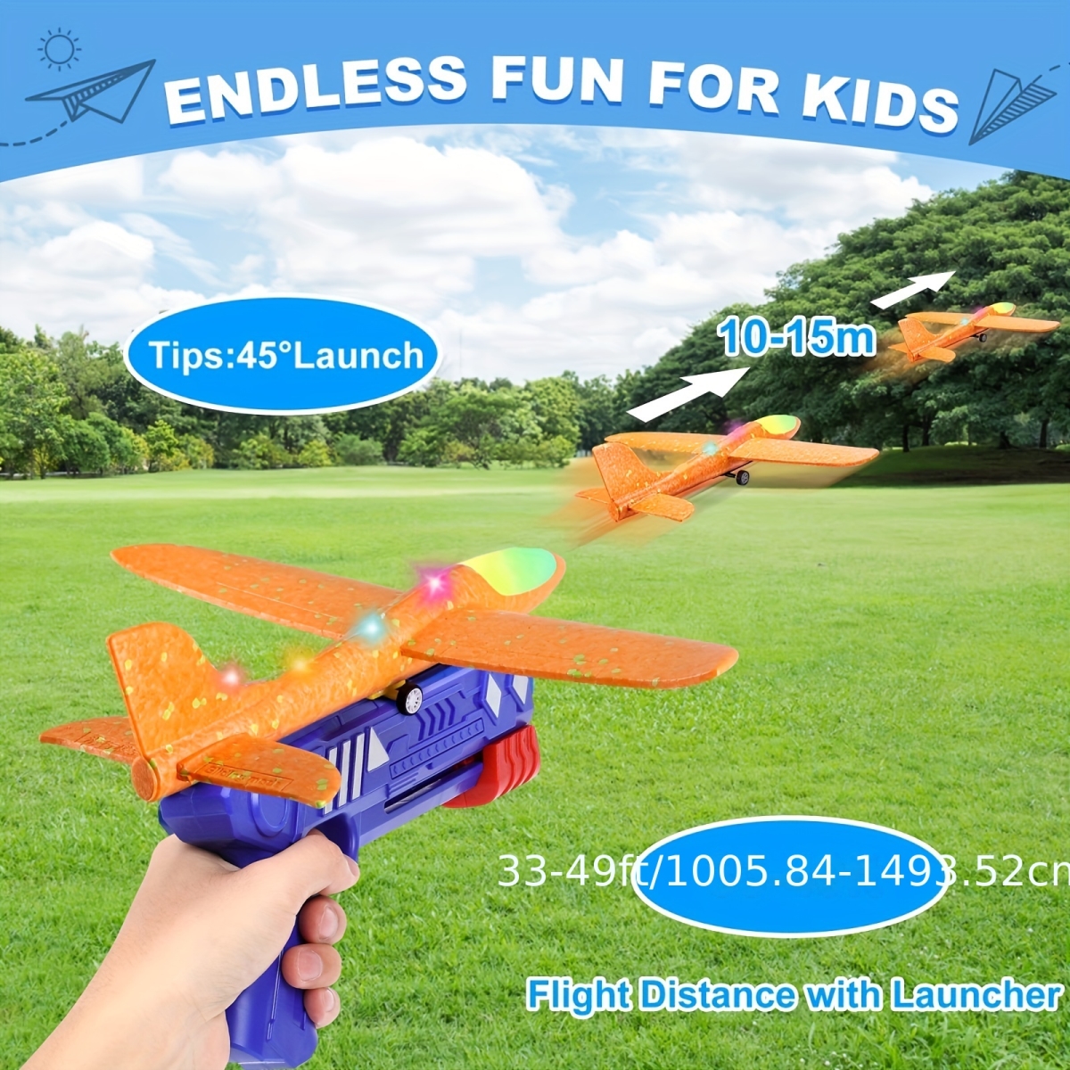 NT31133 Airplane Launcher Toys, 3 Piece