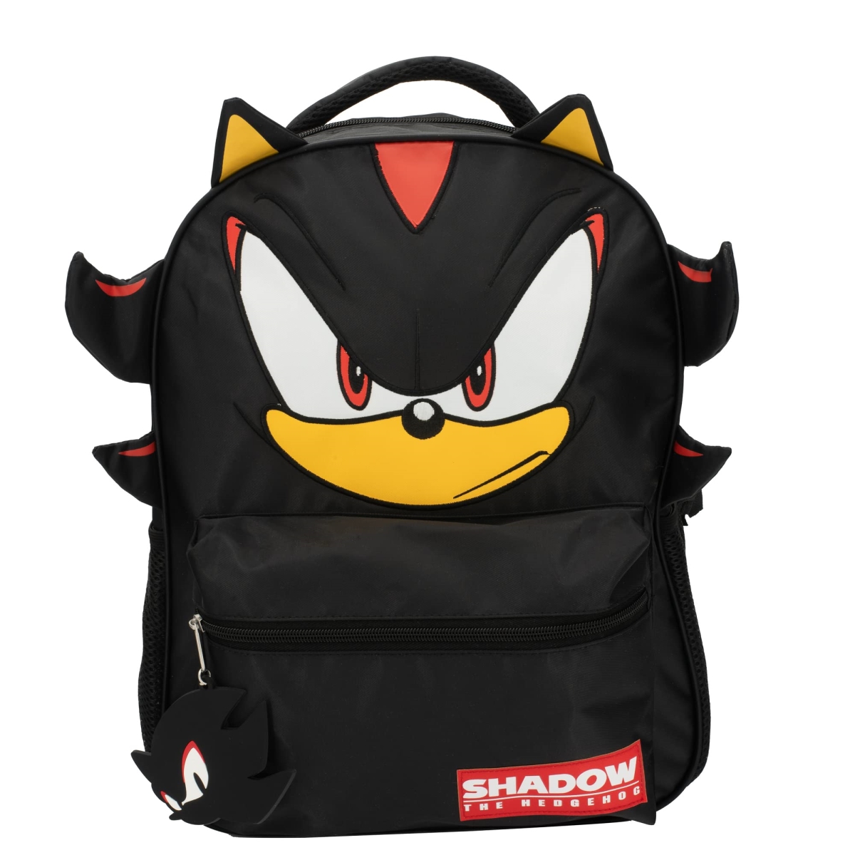 NT87272 16 in. Sonic The Hedgehog Backpack, Shadow Schoolbag with 3D Features